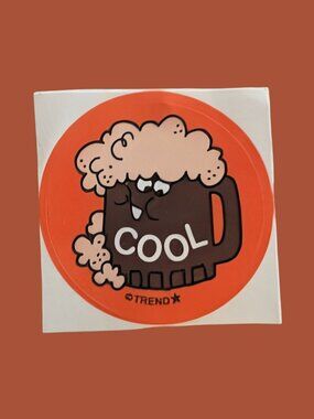 10/$25 Root Beer "Cool" Scratch & Sniff Retro Reward Sticker